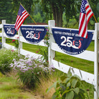 1776 2026 Fan Flag Patriotic Decor for the 250th Anniversary of the US