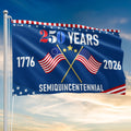 Flagwix American Flag - America 250th Anniversary Semiquincentennial Grommet Flag