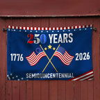 Flagwix American Flag - America 250th Anniversary Semiquincentennial Grommet Flag