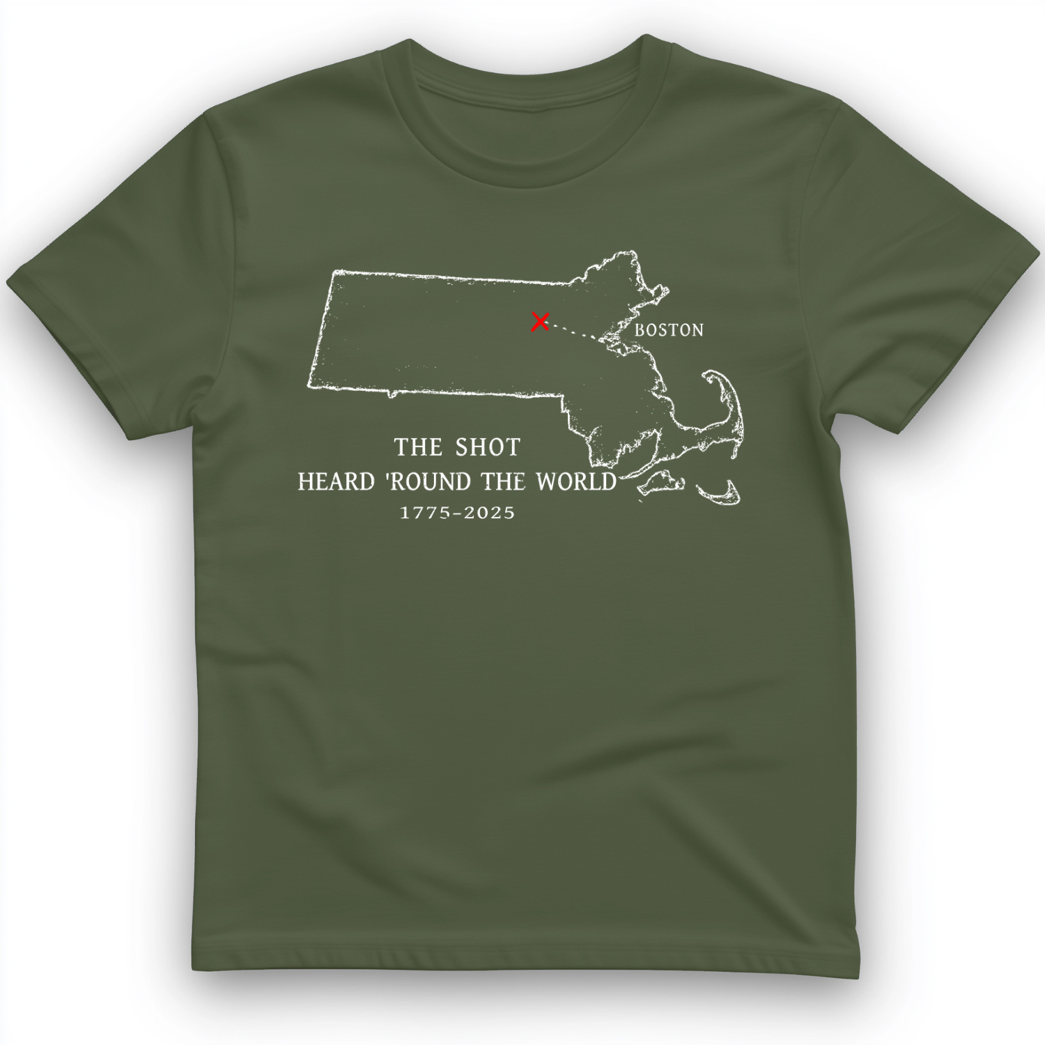 Shot Heard Round The World T-Shirt