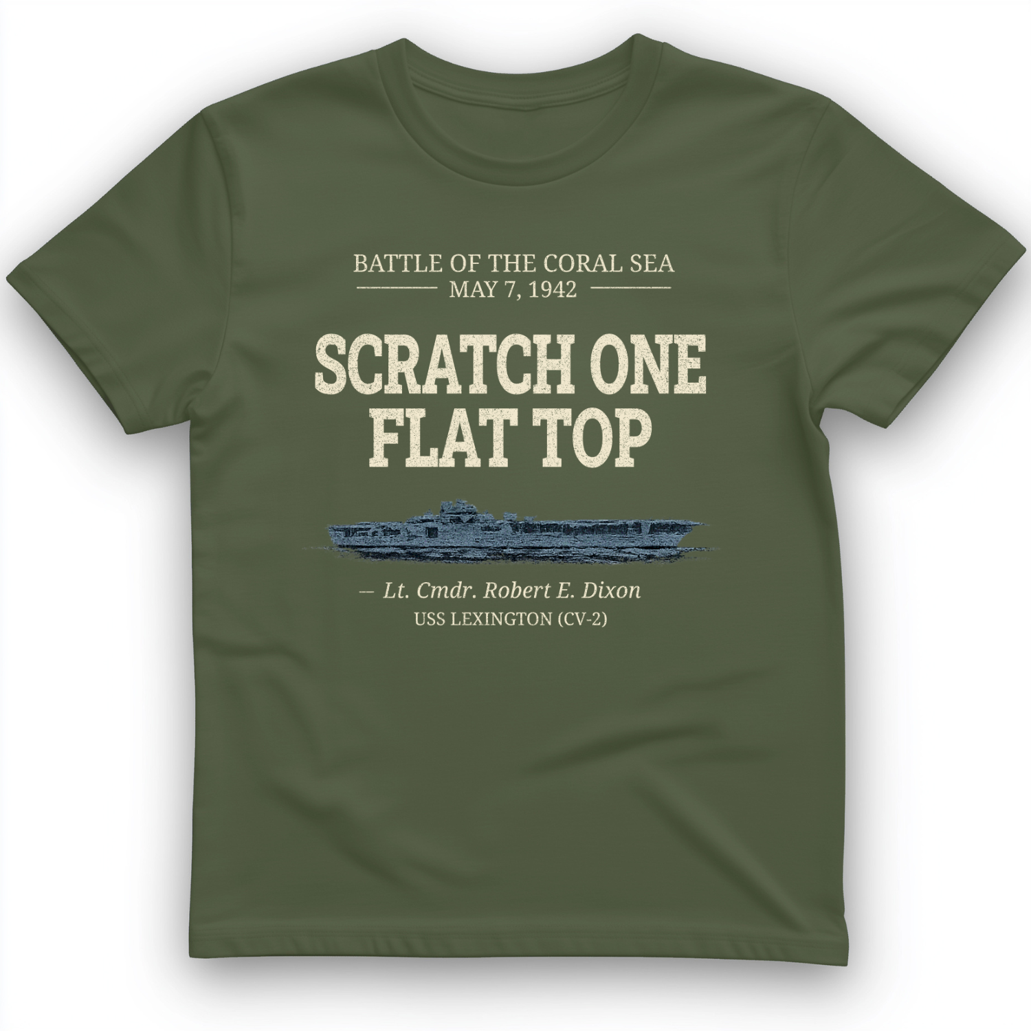Scratch One Flat Top T-Shirt