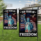 250 Years of Freedom American Flag - Patriotic Independence Day Banner