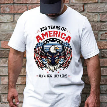 Retro Hawaii 250 Years of Freedom 1776 - 2026 Eagle Patriotic Shirt Statue Of Liberty, US Flag, Liberty Bell, 250th Anniversary Hawaiian Shirt 9I4