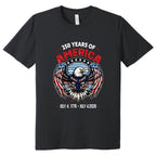 250 Years of America T-Shirt – Patriotic Bald Eagle 1776-2026 Shirt