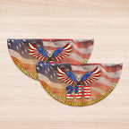 250th Anniversary Flag | Patriotic Bald Eagle for July 4th Fan Flag