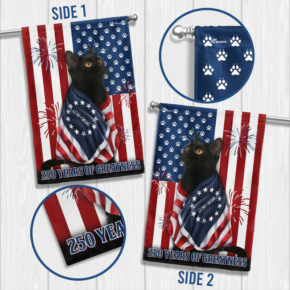 250 Years of Greatness Flag | Patriot Bombay Wrapped in Glory US Flag