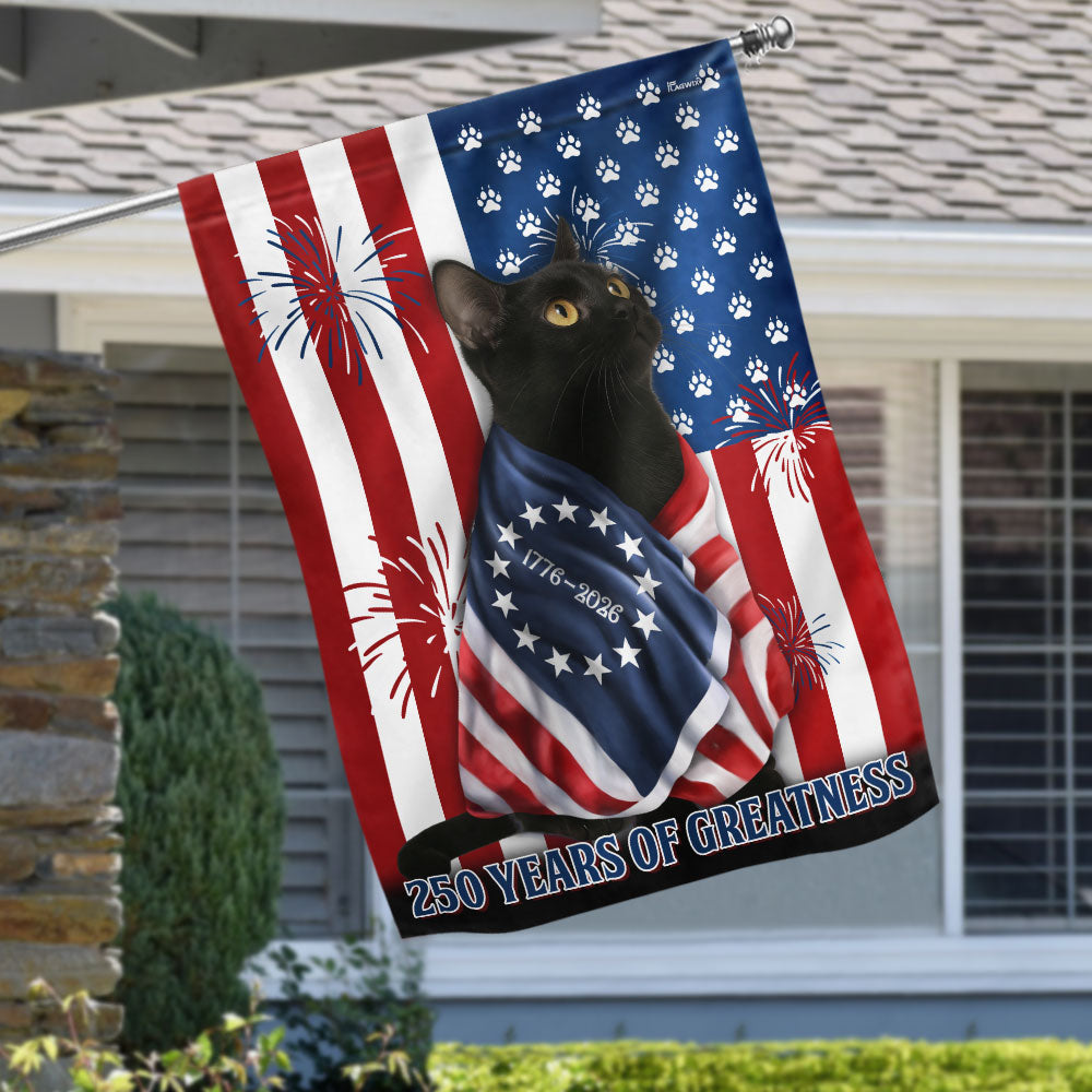 250 Years of Greatness Flag | Patriot Bombay Wrapped in Glory US Flag