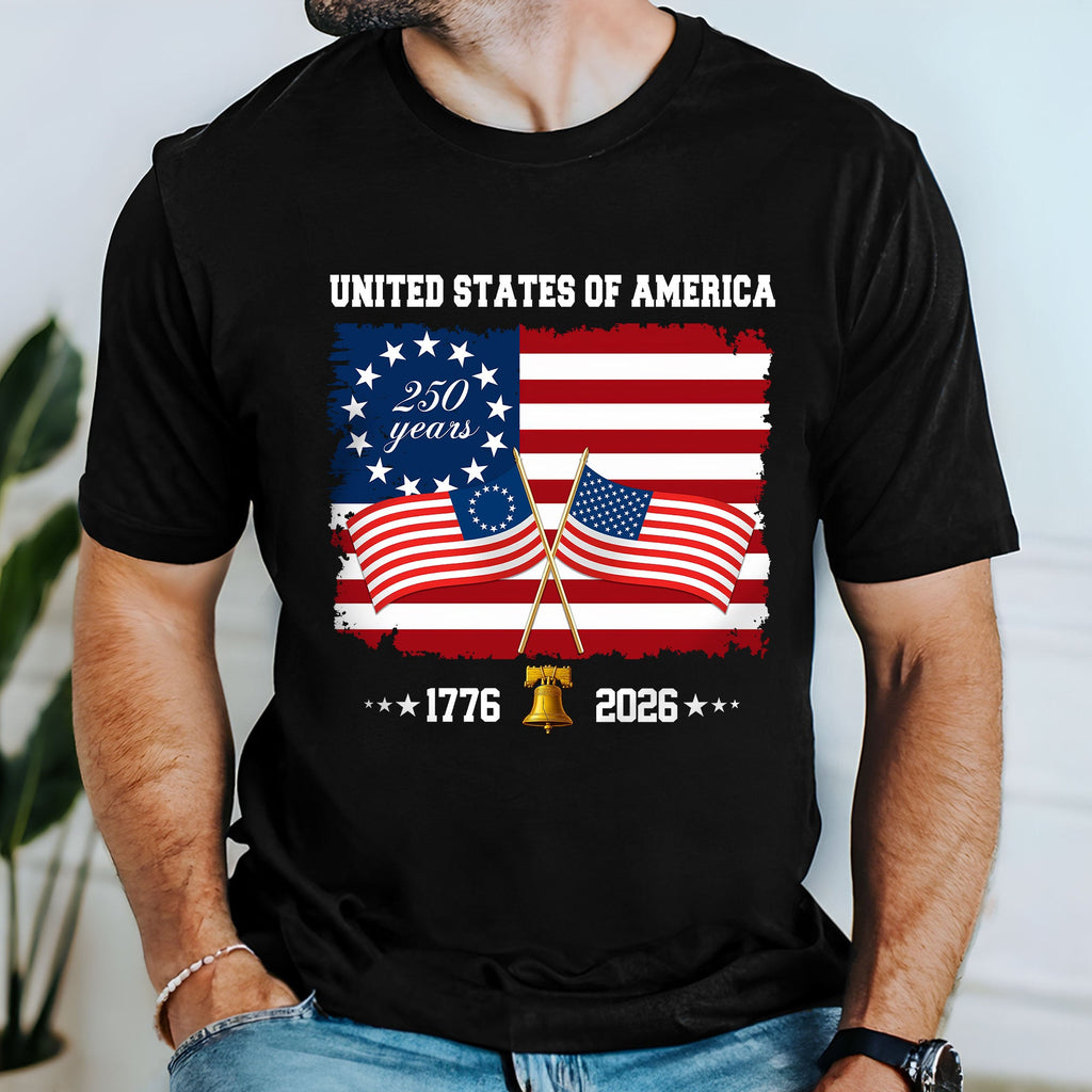 United States of America T-shirt | Patriotic 250th Anniversary Shirt