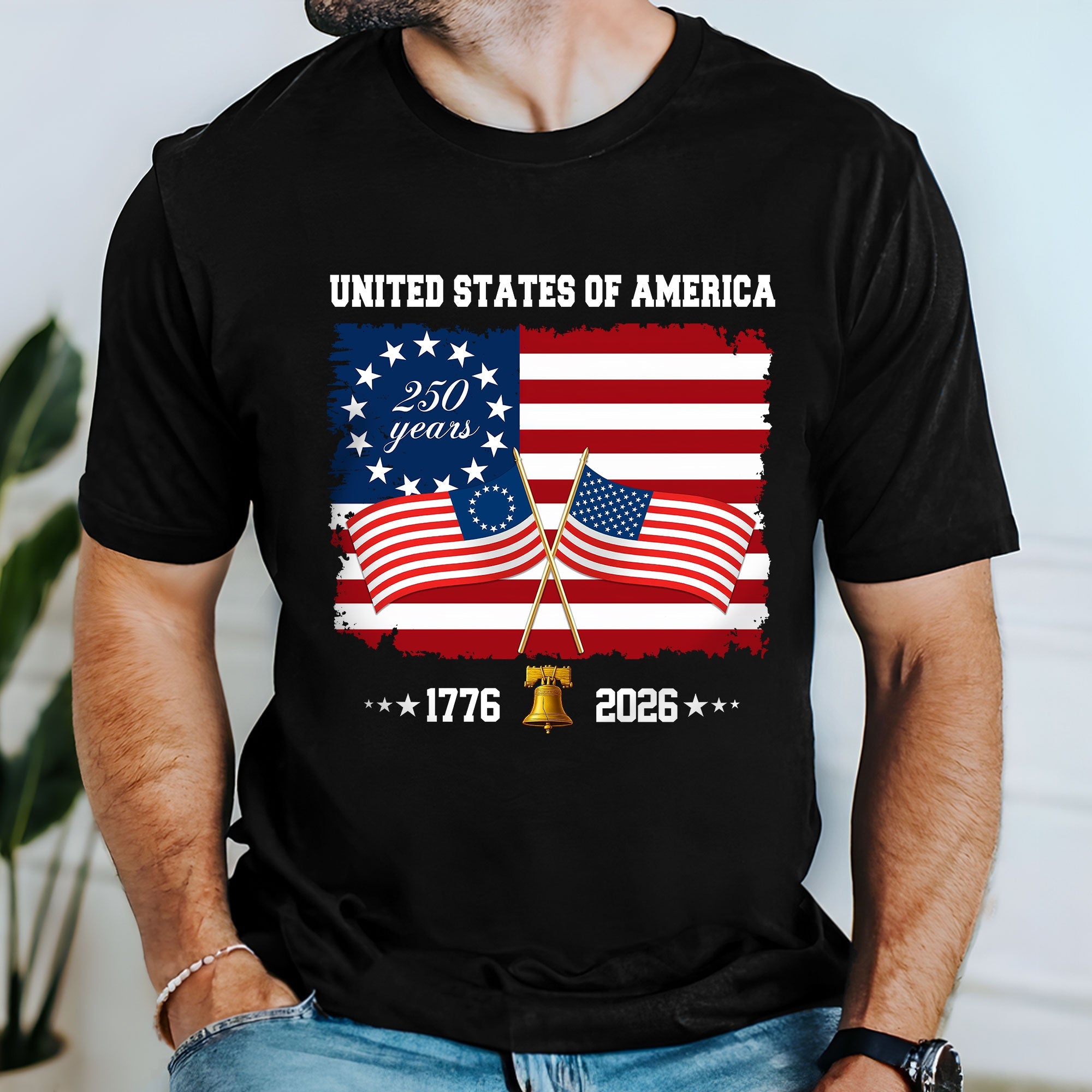 United States of America T-shirt | Patriotic 250th Anniversary Shirt