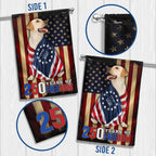 250 Years of Freedom Flag | Labrador Retriever Wrapped in Glory US Flag