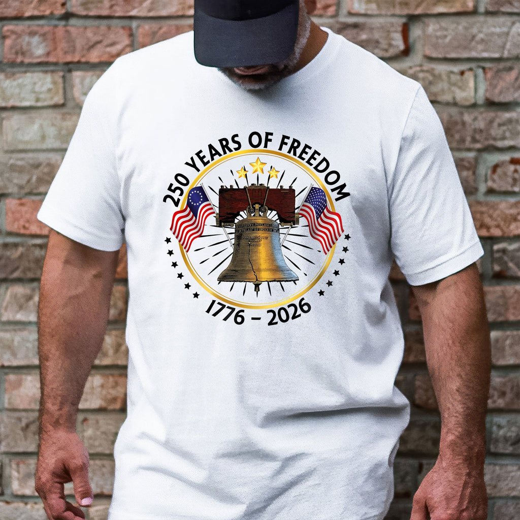 250 Years of Freedom T-shirt | 250th Anniversary with Liberty Shirt