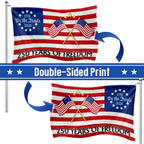 250 Years of Freedom Flag, 250th Anniversary Semiquincentennial American Grommet Flag