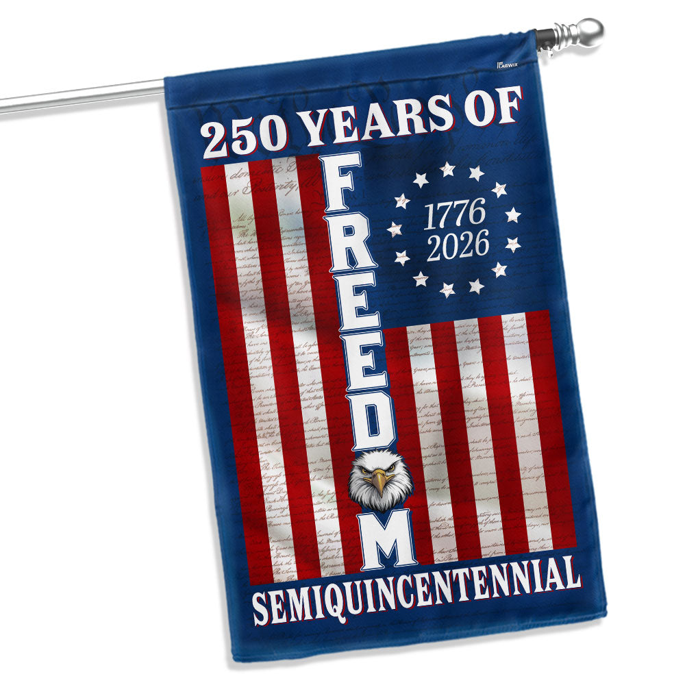 250 Years of Freedom Flag | 1776-2026 Semiquincentennial Decorative Flag