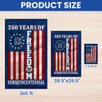 250 Years of Freedom Flag | 1776-2026 Semiquincentennial Decorative Flag