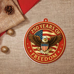 250 Years of Freedom Ornament, American Independence Day Decoration