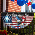 One Nation Under God Fan Flag, 250 Years of Blessing Eagle Bunting