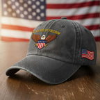 250 Years of Freedom Washed Cap, American Eagle Shield with Embroidered Hat