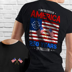 United States of America Shirt, 250 Years of Freedom T-shirt