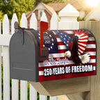 We The People Mailbox Cover Patriotic Decor for 250 Years of Freedom