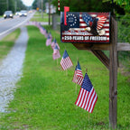 We The People Mailbox Cover Patriotic Decor for 250 Years of Freedom