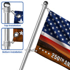 SC 250th Anniversary Flag, South Carolina State USA Eagle Grommet Flag