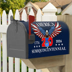 250 Years of Freedom Patriotic Eagle Mailbox Cover for Decoration