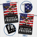 Patriotic Eagle Betsy Ross 250 Flag for 250 Years of Freedom Anniversary