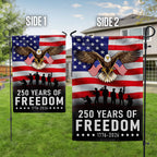 Patriotic Eagle Betsy Ross 250 Flag for 250 Years of Freedom Anniversary