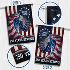 Patriotic Horse Flag, 250 Years Strong Patriotic Horse 4th Of July US Flag