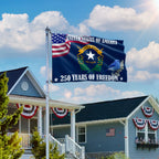 Nevada State Flag, 250 Years of Freedom Nevada State Grommet Flag