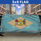 250 Years of Liberty and Freedom The First State Delaware Grommet Flag
