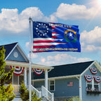 250 Years of Liberty and Freedom The Silver State Nevada Grommet Flag