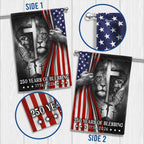 250 Years of Blessing American Flag, Lion Of Judah Jesus God US Flag