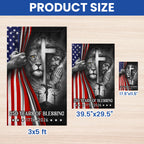 250 Years of Blessing American Flag, Lion Of Judah Jesus God US Flag