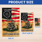 2nd Amendment Flag, 1776 2026 Gadsden Dont Tread On Me US Flag