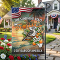 Florida Flag, 250 Years of America The Sunshine State US Flag