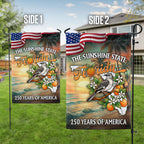 Florida Flag, 250 Years of America The Sunshine State US Flag