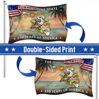 250 Years of America Flag, The Sunshine State Florida Grommet Flag