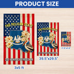 Louisiana Flag, 250 Years of Freedom The Pelican State US Flag