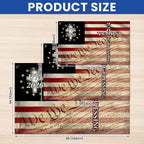 Christian Cross US Flag, 250 Years of Blessing We The People Grommet Flag