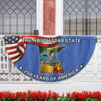 Minnesota Fan Flag, 250 Years of America The North Star State Minnesota Decor