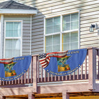 Minnesota Fan Flag, 250 Years of America The North Star State Minnesota Decor