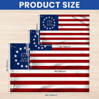 FLAGWIX Betsy Ross 1776 2026 American Grommet Flag