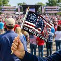 Horse Flag, 250 Years of Power Horse Handheld American Flag