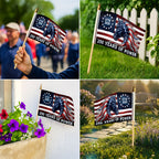 Horse Flag, 250 Years of Power Horse Handheld American Flag