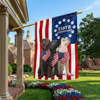 Dog American Flag, 250th Anniversary Labrador Retriever US Flag