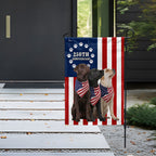 Dog American Flag, 250th Anniversary Labrador Retriever US Flag