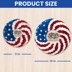 250 Years of America Rose Wreath, 1776 2026 Patriotic Front Door Decor