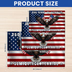 Patriotic 250 Years of Freedom Betsy Ross Flag Semiquincentennial Grommet Flag