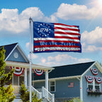 Betsy Ross US Flag, 250th Anniversary 1776 We The People Patriotic Decor